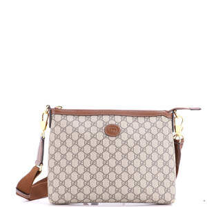 Gucci Interlocking G Patch Wristlet #244948G11B